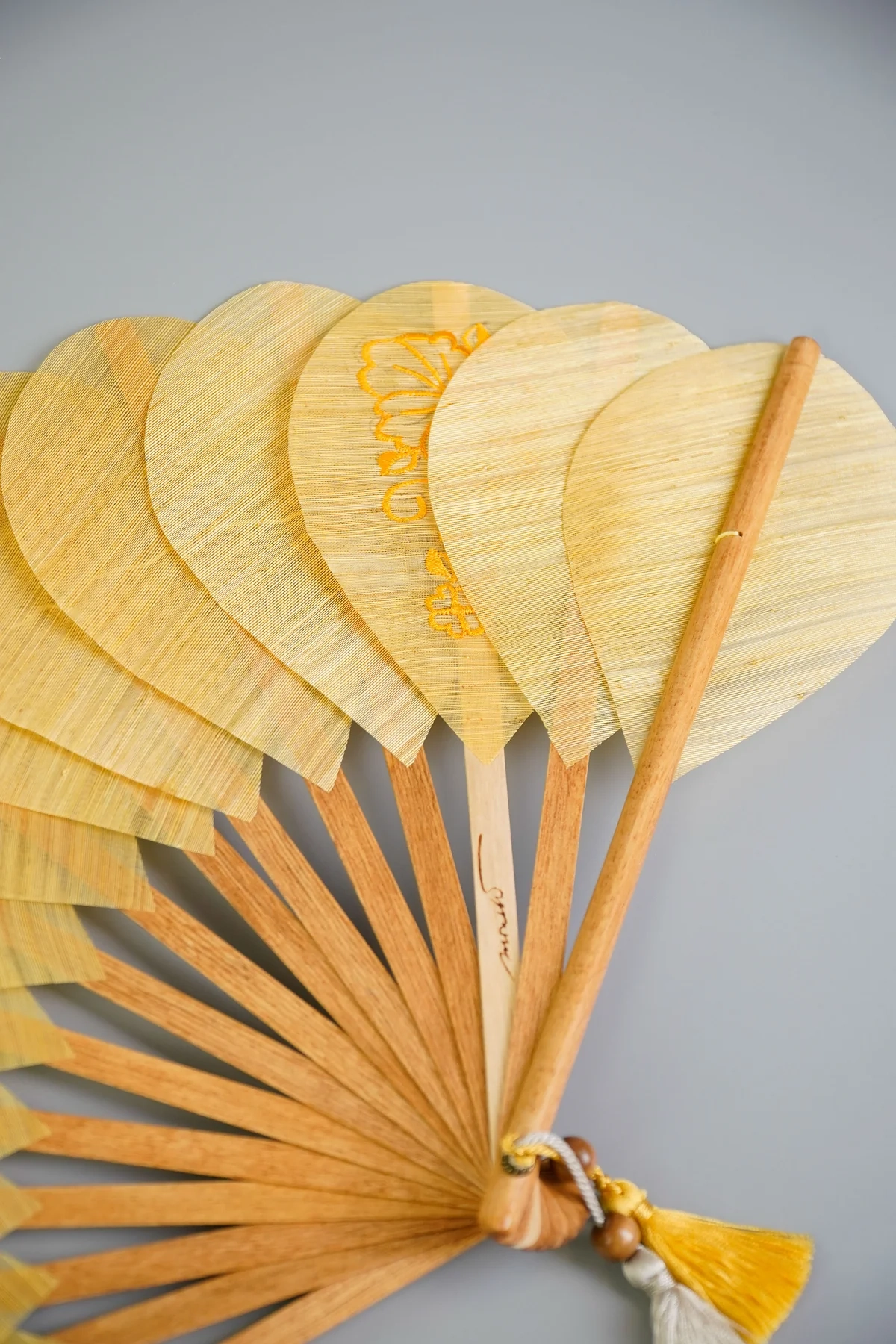 Petal Shaped Abaca Fan Kultura Filipino Support Local