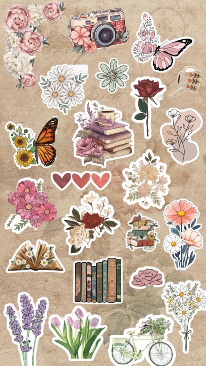 Pin By Minaj Mulani On Quick Saves Vintage Aesthetic Stickers 