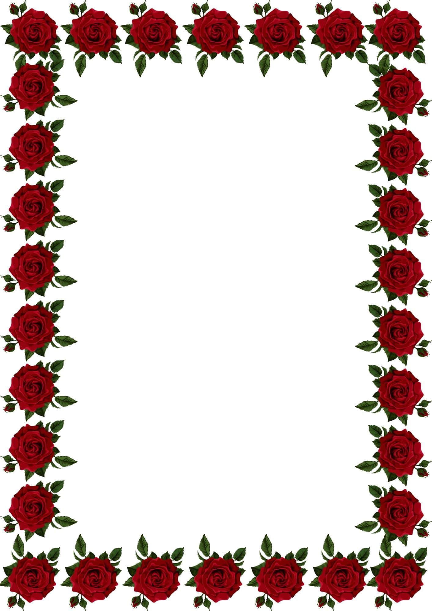 Printable Floral Borders Free Templates The Pink Craft Box