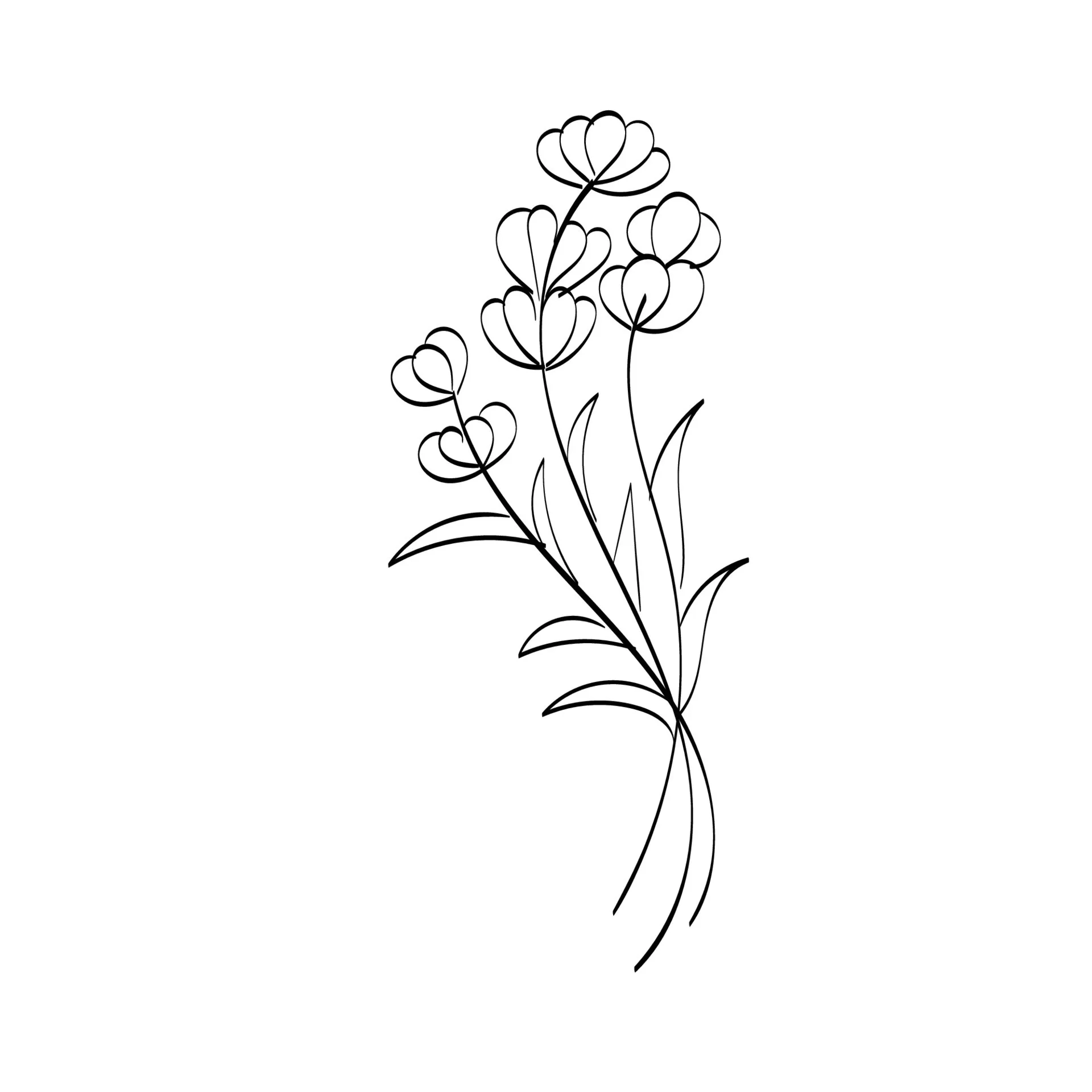 Printable Flower Designs