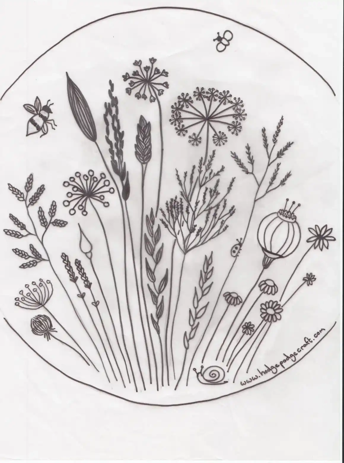 Printable Flower Embroidery Patterns Printable Party Favors