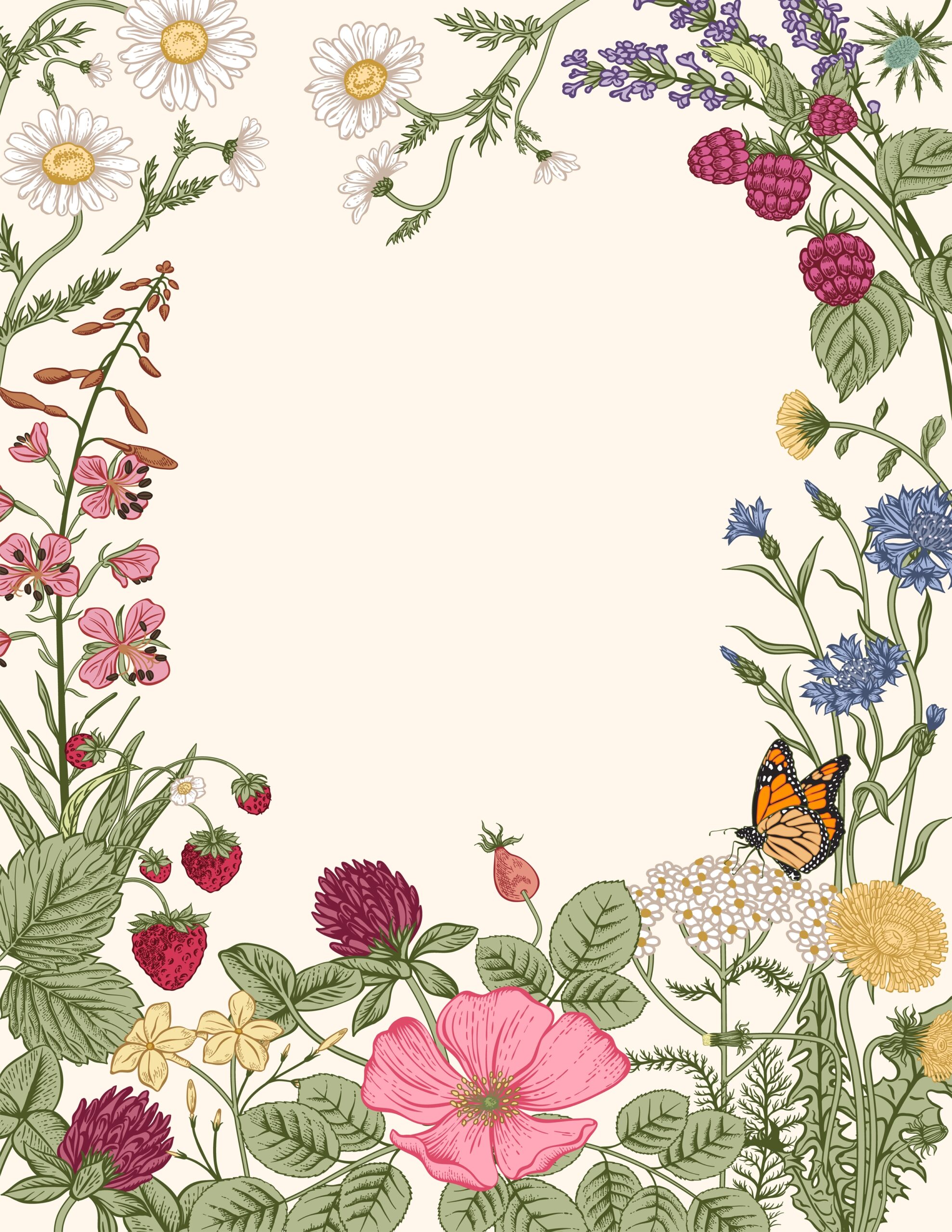 Printable Herbal Journal Page 1 Style24