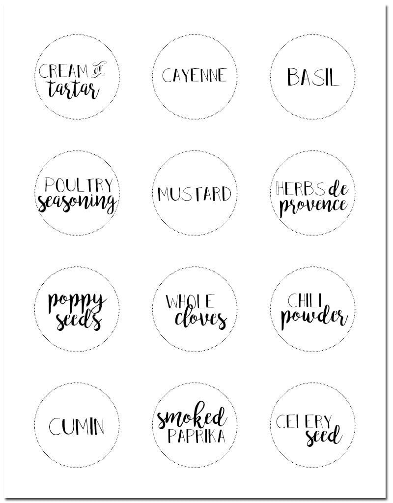 Sticker Templates Free Printables