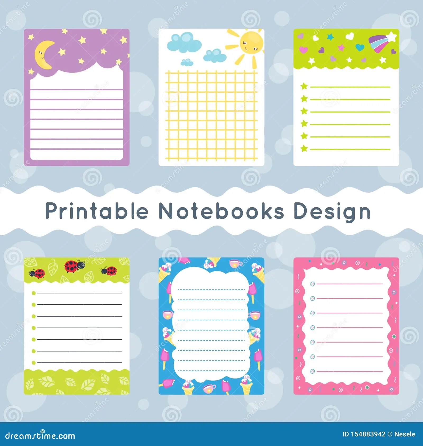 Printable Design For Notebook