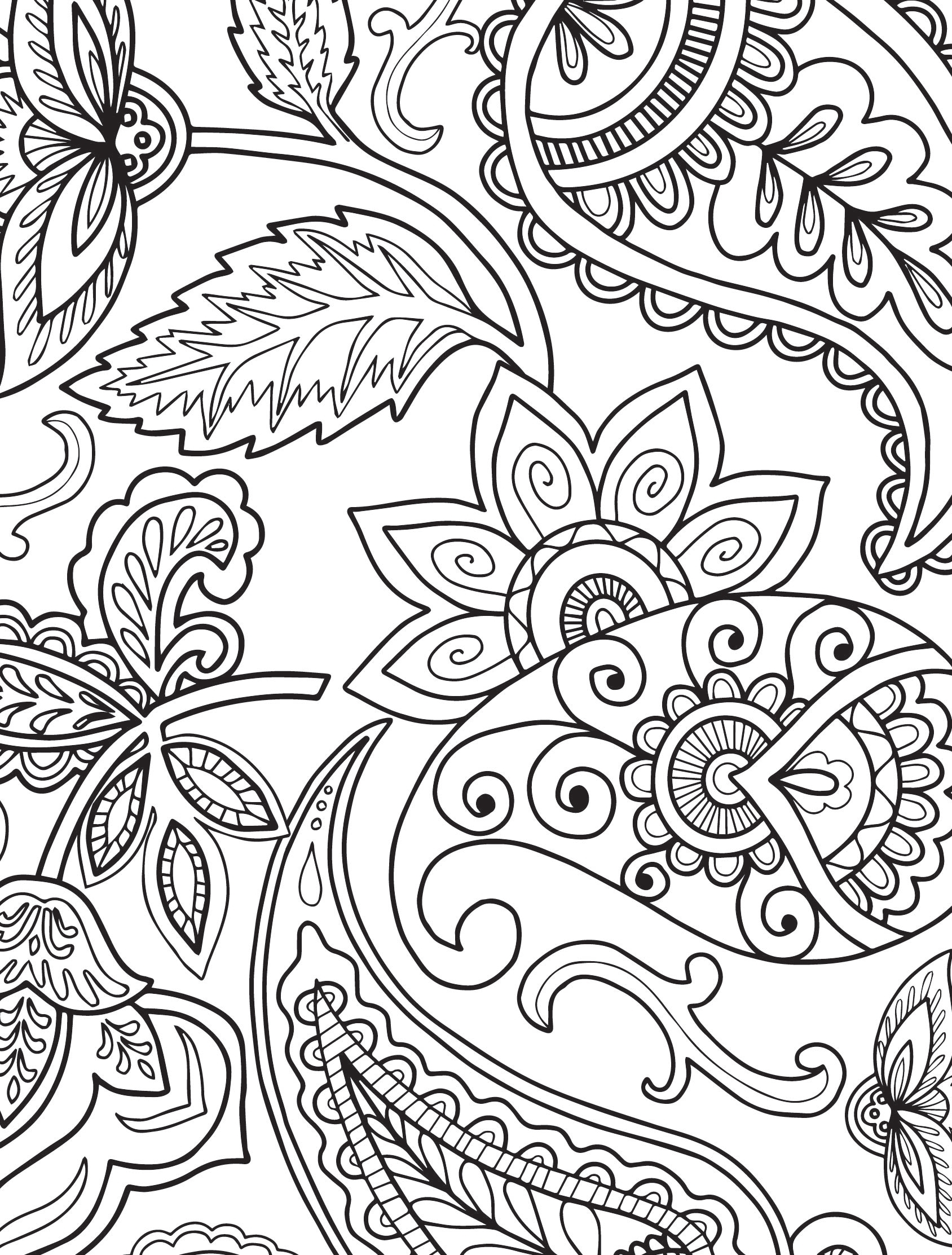 Printable Design Coloring Pages
