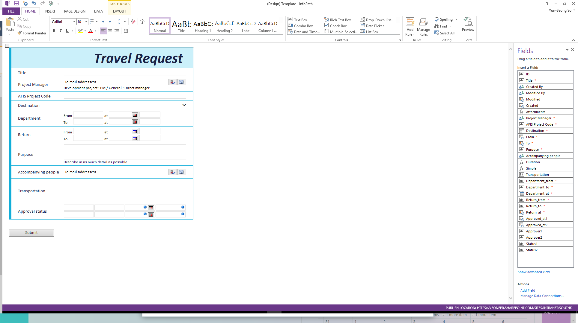 Infopath Designer 2025 Design Printable Forms
