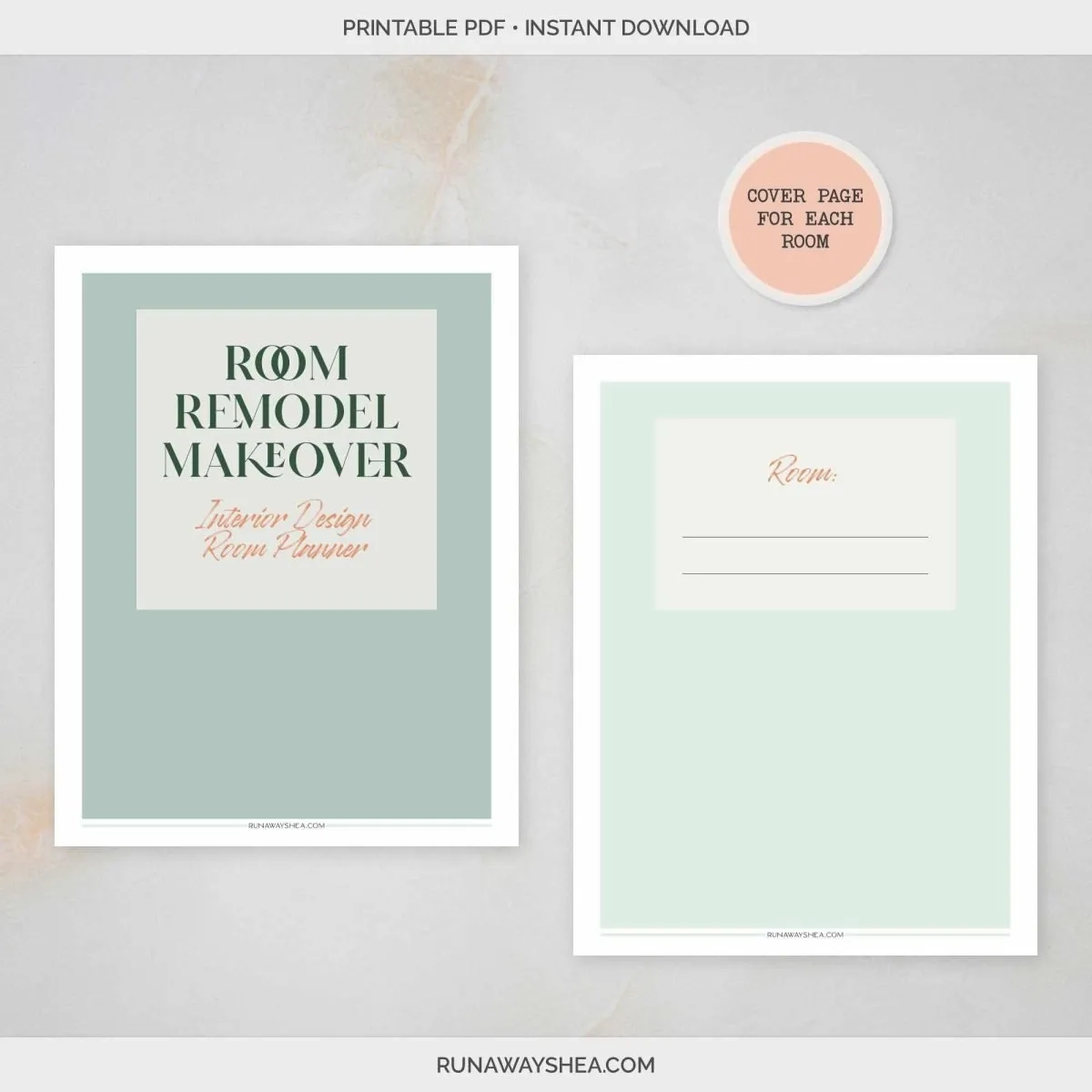 Room Remodel Planner Printable RunawayShea