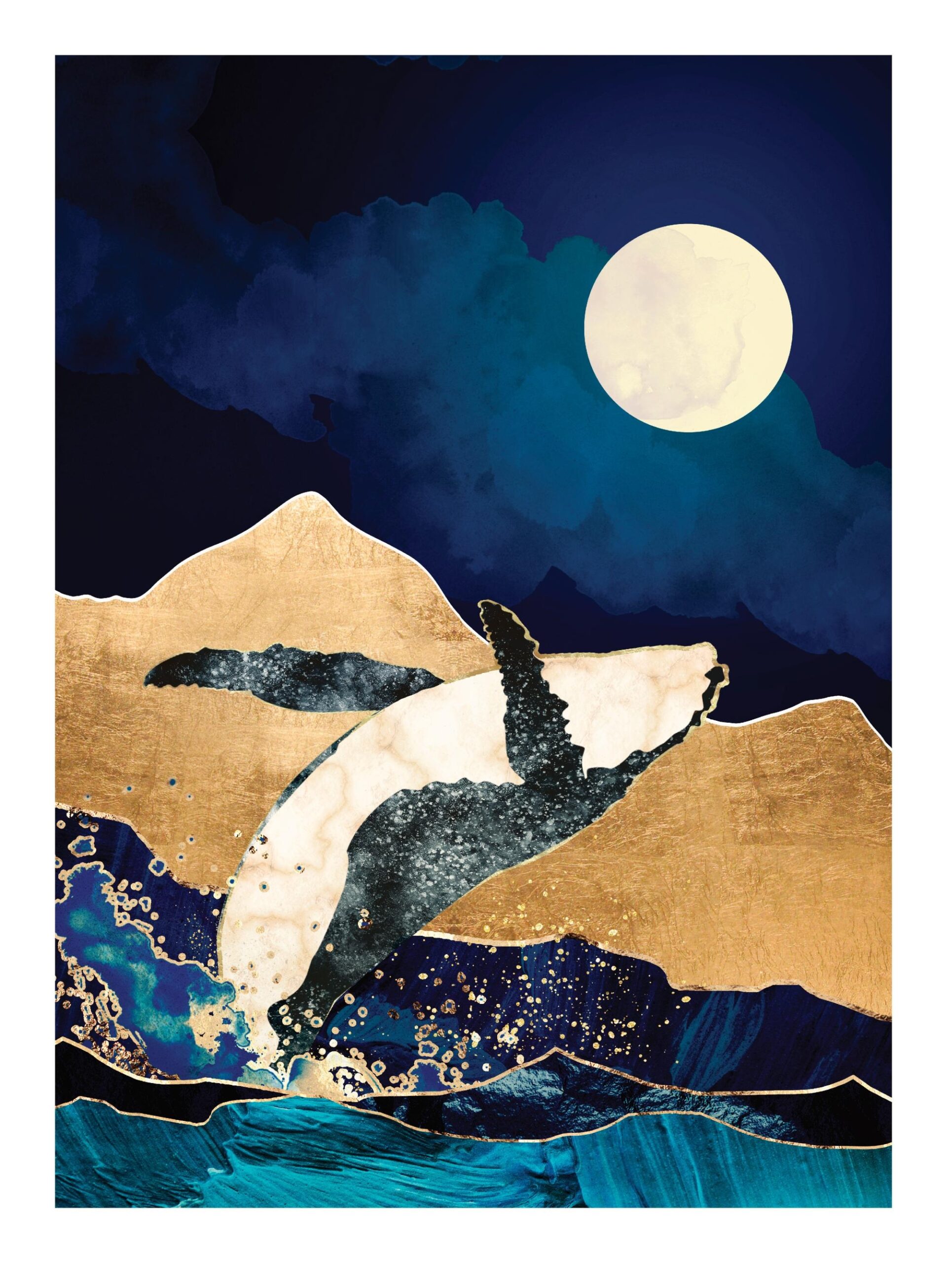 SpaceFrog Designs Live Free Print