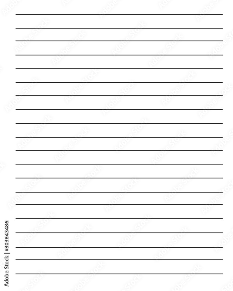 Stock Illustration blank Sheet Of Paper Paper Line Design 