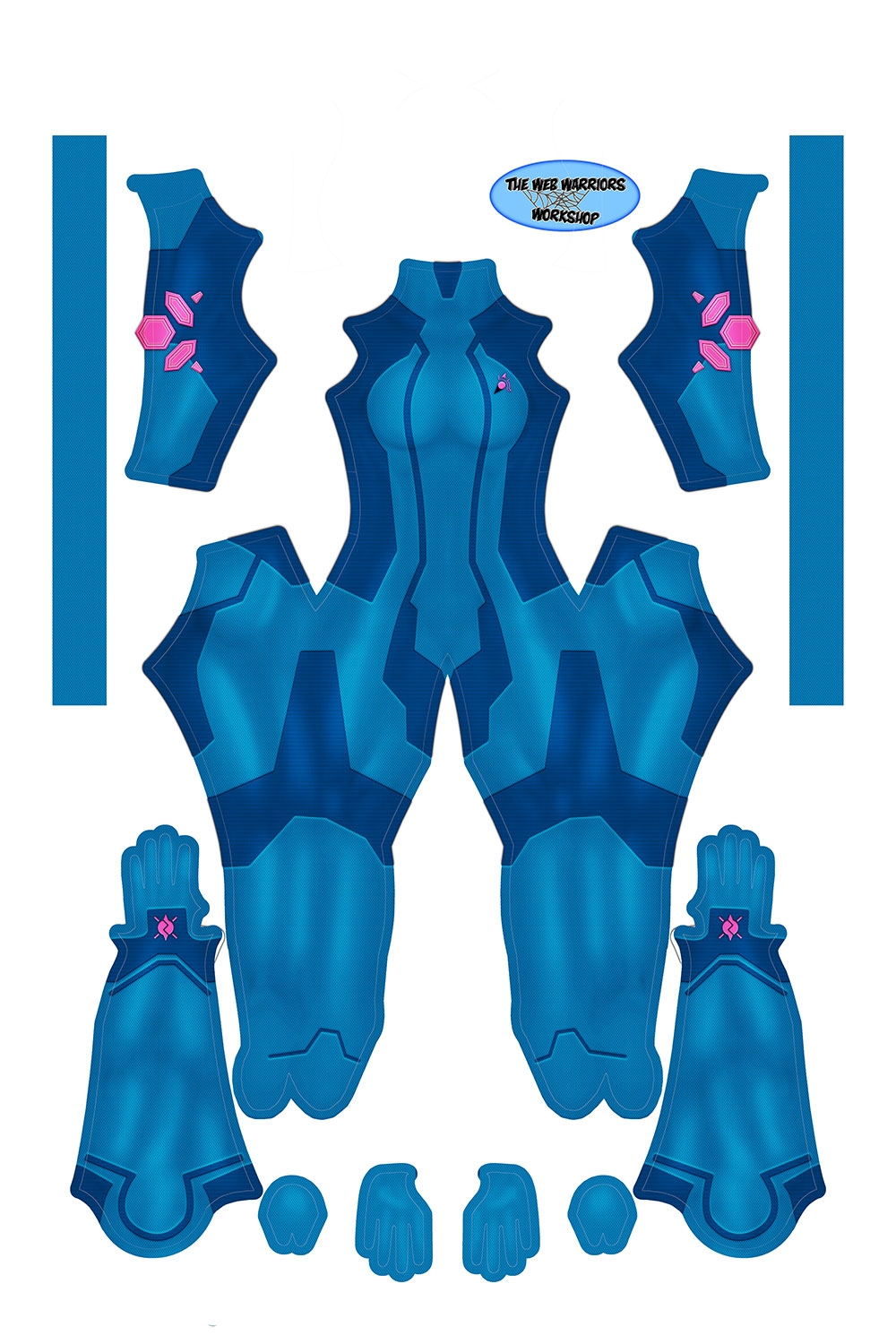 The Web Warrior s Workshop Samus Zero Dye Sublimation 20210297 