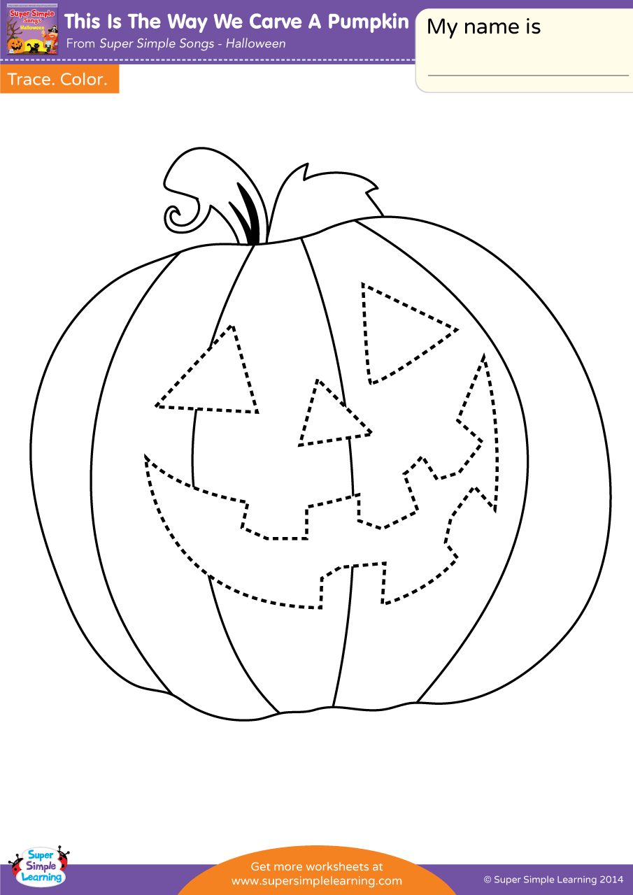 Design Your Own Pumpkin Printable