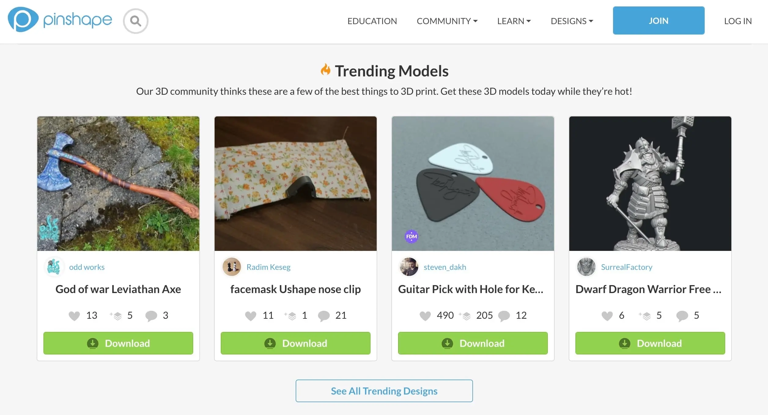 Free 3d Printable Files And Designs Pinshape