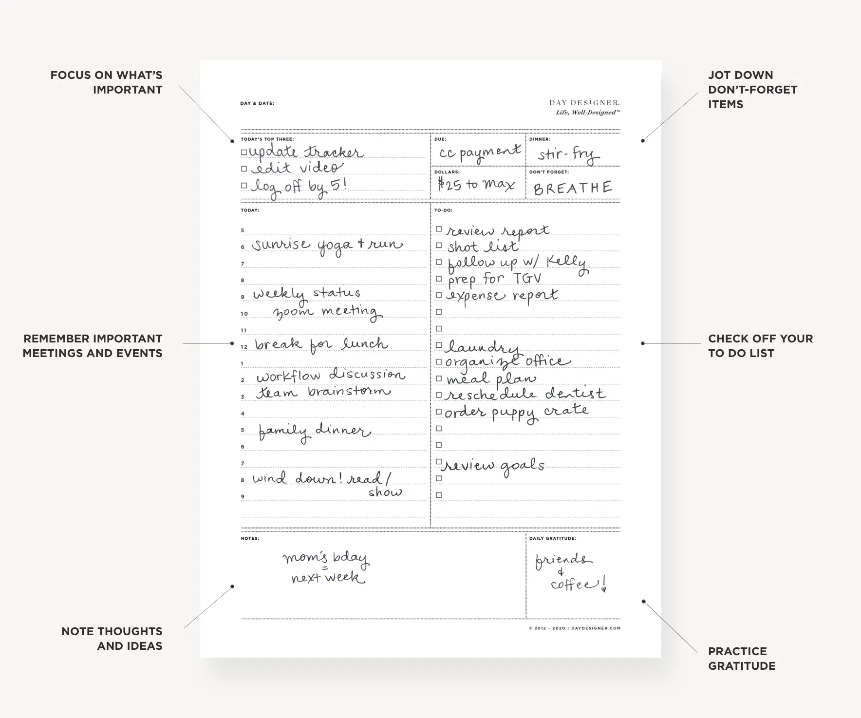 Try Day Designer Pages