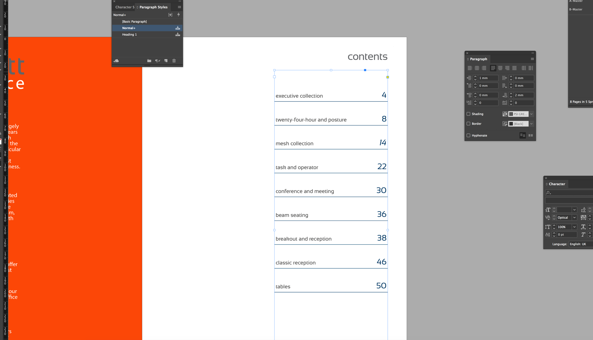 Underlining In Paragraph Text Frame Adobe Product Community 