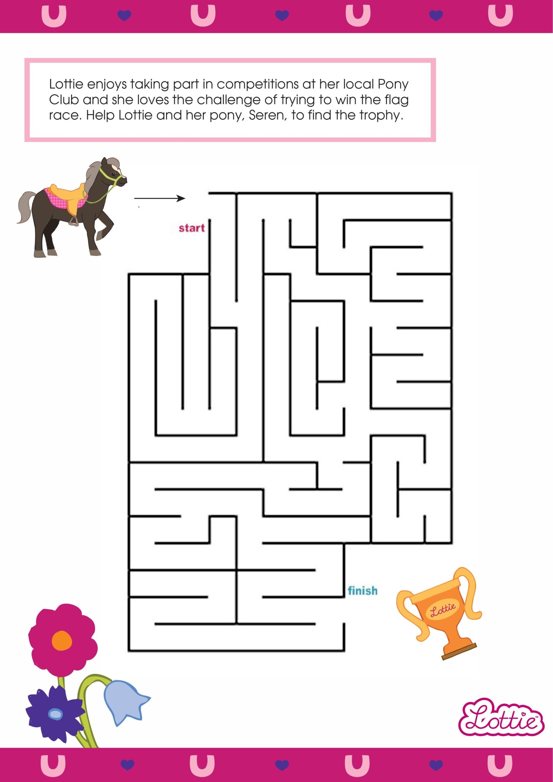 Vale Design Free Printable Maze