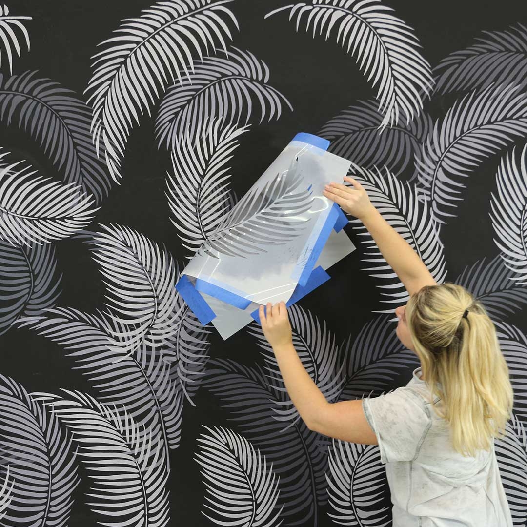 Wall Stencils For Painting DIY Wallpaper Stencils amp Kits
