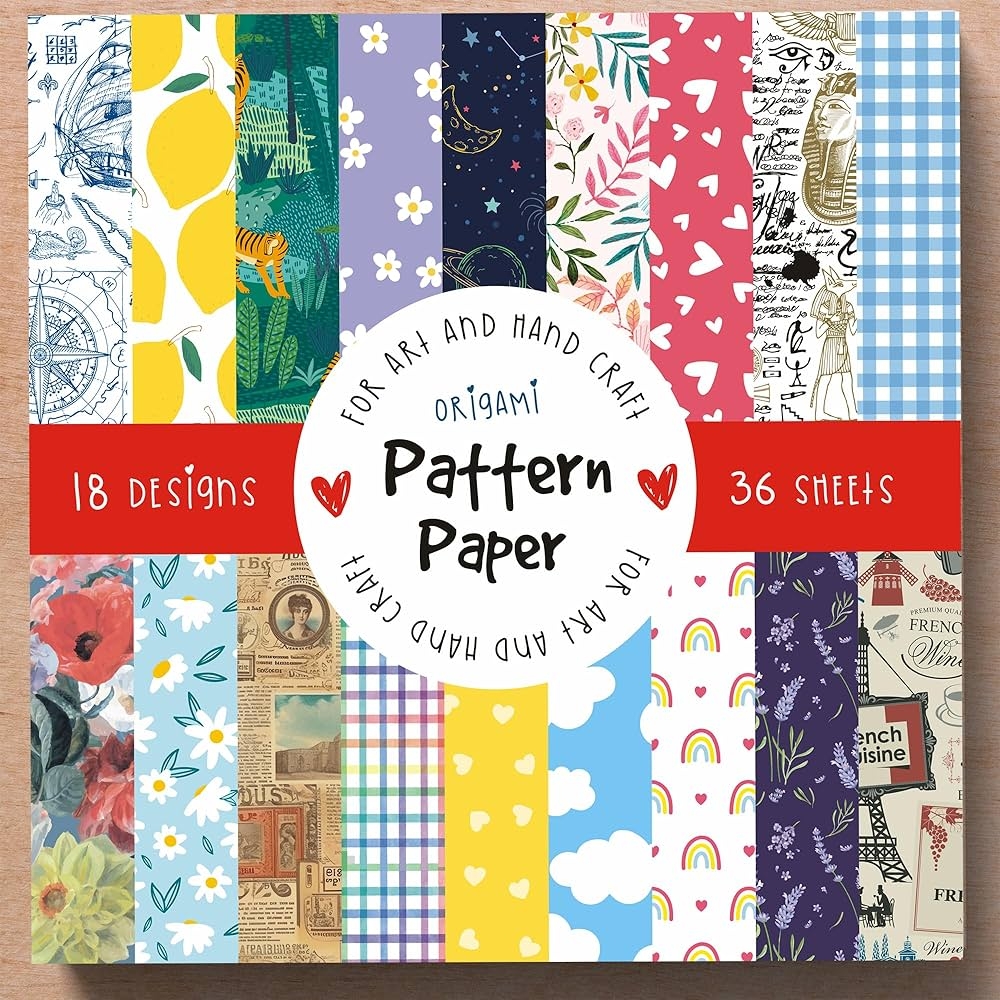 Zaslan Pattern Paper Design Printed Papers For Art And Craft 